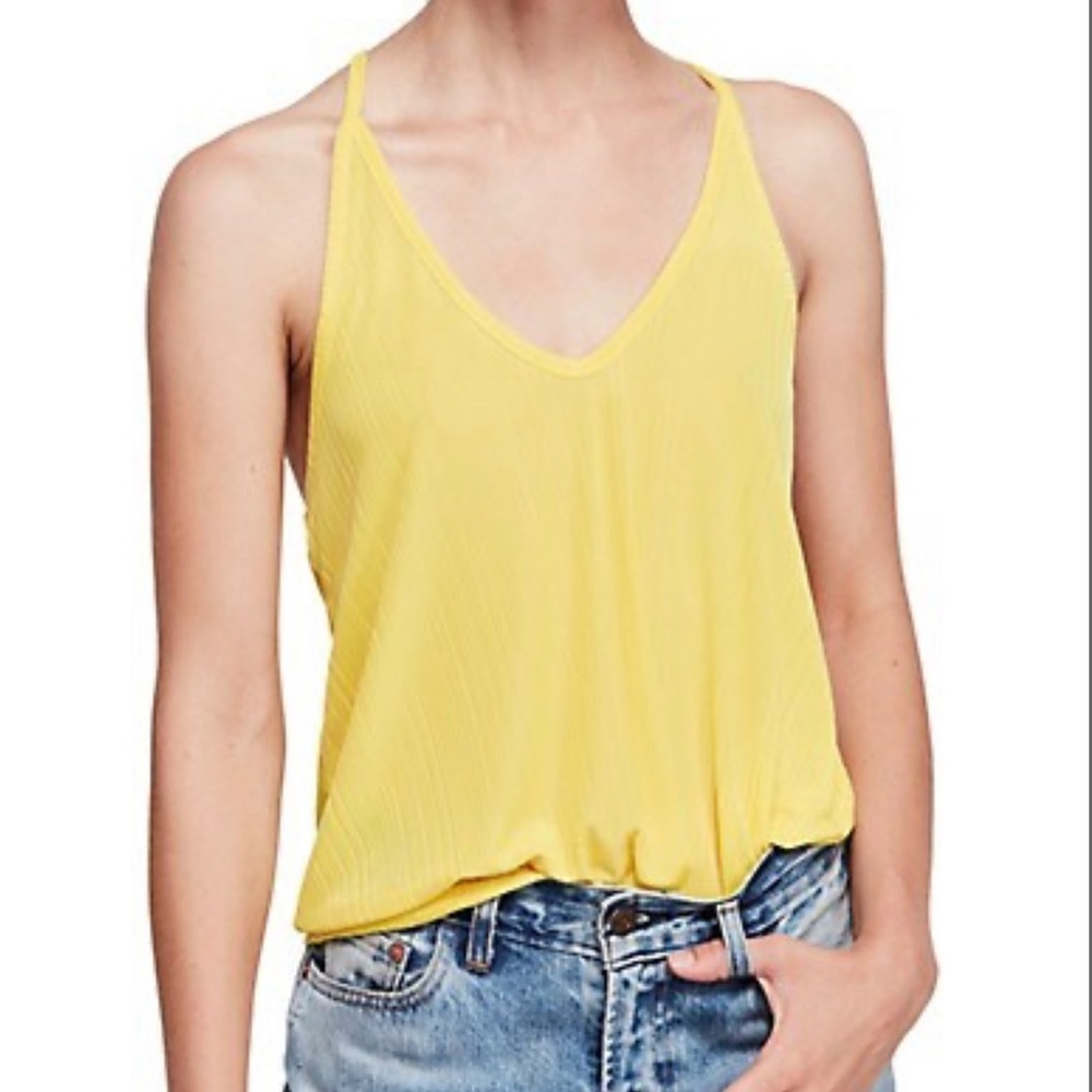 NWOT Free People Intimately Slinky Slink Tank Top